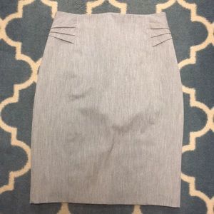 Gray Express pencil skirt size 0